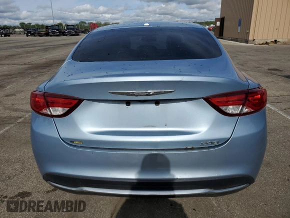 2015 Chrysler 200 Limited with VIN 1C3CCCABXFN714756, listed as a Copart auction lot 55330605 with 173,841 mi miles and Salvage Title. Bid and sale history available at DreamBid. Image 6.