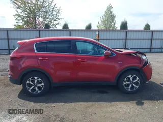 2020 Kia Sportage LX with VIN KNDPMCAC5L7635790, listed as a IAAI auction lot 42140965 with 46,057 mi miles. Bid and sale history available at carsss.com. Image 14.