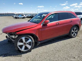 2018 Mercedes-Benz GLC with VIN WDC0G4JB3JV081450, listed as a Copart auction lot 51500565 with 0 mi miles and Clean Title. Bid and sale history available at carsss.com. Image 1.