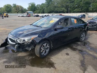 2021 Kia Forte LXS with VIN 3KPF24AD7ME354379, listed as a Copart auction lot 57523025 with Not provided miles and Salvage title. Bid and sale history available at DreamBid. Image 1.
