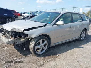 2007 Mazda 6 S Sport VE with VIN 1YVHP82D975M15189, listed as a IAAI auction lot 40605121 with 203,616 mi miles and . Bid and sale history available at carsss.com. Image 2.