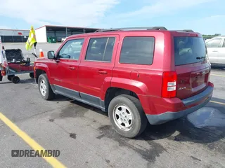 2014 Jeep Patriot Sport with VIN 1C4NJRBB7ED809503, listed as a IAAI auction lot 42224798 with 167,086 mi miles and . Bid and sale history available at DreamBid. Image 3.