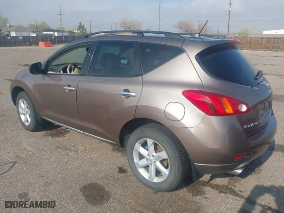 2009 Nissan Murano S with VIN JN8AZ18W59W143713, listed as a IAAI auction lot 41914824 with 148,654 mi miles. Bid and sale history available at carsss.com. Image 3.