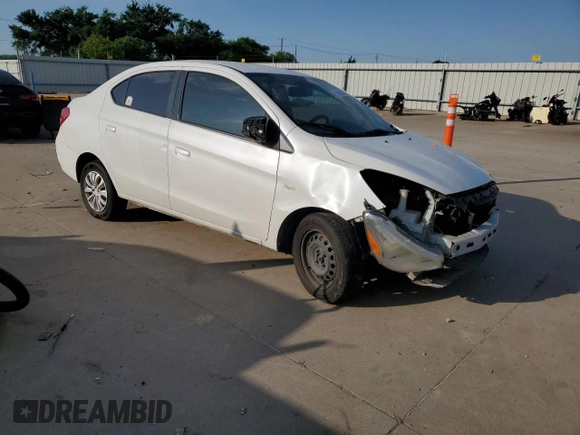 2017 Mitsubishi Mirage ES z VIN ML32F3FJ2HHF16985, wystawiony jako Copart lot #55655535 z przebiegiem 133 948 mil mil oraz Szkoda całkowita • Salvage title. Historia ofert i sprzedaży dostępna na DreamBid. Obrazek 4.