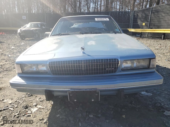 1993 Buick Century Special with VIN 1G4AG55N0P6416778, listed as a Copart auction lot 49400475 with 94,094 mi miles and Salvage Title. Bid and sale history available at carsss.com. Image 5.