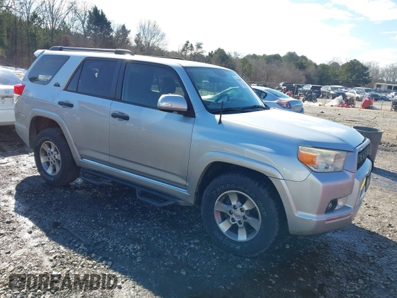 2012 Toyota 4Runner SR5 with VIN JTEZU5JR1C5043044, listed as a IAAI auction lot 41325019 with 147,462 mi miles and . Bid and sale history available at DreamBid. Image 1.