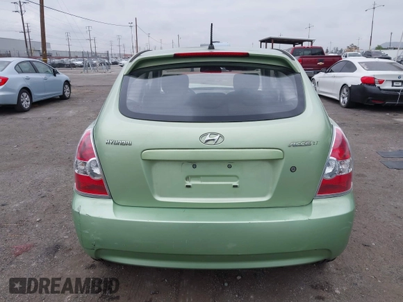 2008 Hyundai Accent GS with VIN KMHCM36C48U073067, listed as a IAAI auction lot 42055217 with 173,949 mi miles. Bid and sale history available at carsss.com. Image 16.