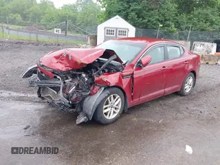 2011 Kia Optima LX z VIN KNAGM4A75B5168564, wystawiony jako IAAI lot #42301373 z przebiegiem Nie podano mil oraz . Historia ofert i sprzedaży dostępna na DreamBid. Obrazek 2.