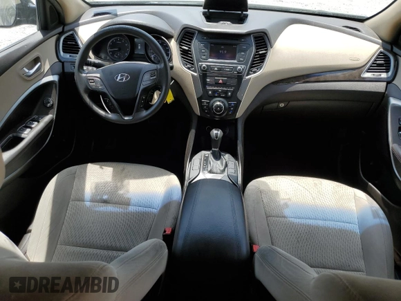 2018 Hyundai Santa Fe 2.4L with VIN 5XYZT3LB4JG546566, listed as a Copart auction lot 57268105 with 153,314 mi miles and Clean title. Bid and sale history available at DreamBid. Image 8.