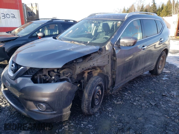 2014 Nissan Rogue SV with VIN 5N1AT2MT5EC768201, listed as a Copart auction lot 47294395 with 173,961 mi miles and Salvage Title. Bid and sale history available at DreamBid. Image 1.