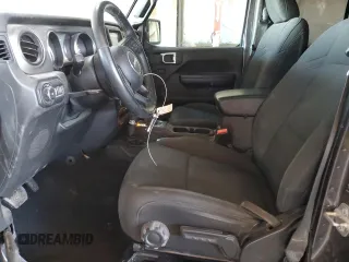 2021 Jeep Wrangler Unlimited Freedom with VIN 1C4HJXDG0MW648666, listed as a Copart auction lot 84260174 with 39,021 mi miles and Salvage title. Bid and sale history available at DreamBid. Image 7.