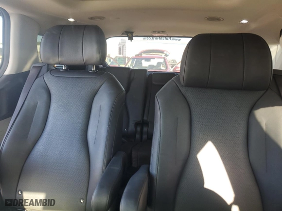 2023 Kia Carnival SX Prestige with VIN KNDNE5H35P6194373, listed as a Copart auction lot 80249694 with 43,721 mi miles and Salvage Title. Bid and sale history available at carsss.com. Image 10.