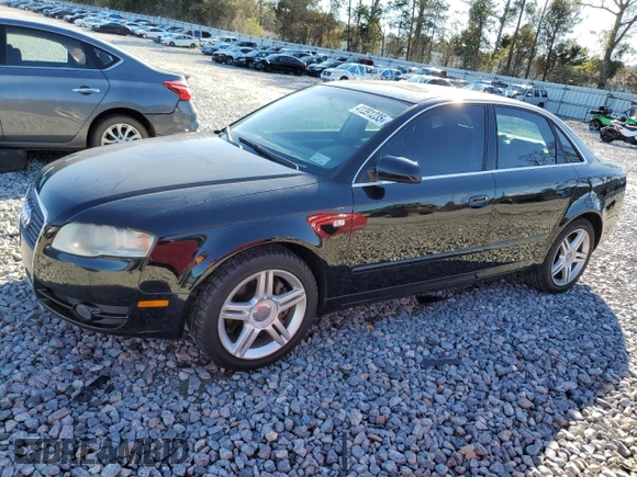 2007 Audi A4 2.0T with VIN WAUAF78E57A175745, listed as a Copart auction lot 41391235 with 166,894 mi miles and Clean Title. Bid and sale history available at carsss.com. Image 1.