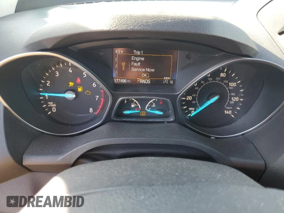 2017 Ford Escape SE with VIN 1FMCU9GD9HUA98198, listed as a Copart auction lot 48836995 with 177,496 mi miles and Clean Title. Bid and sale history available at DreamBid. Image 9.