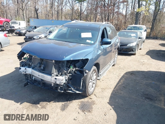2013 Nissan Pathfinder SL with VIN 5N1AR2MM3DC652923, listed as a IAAI auction lot 41749099 with 91,492 mi miles and . Bid and sale history available at DreamBid. Image 2.