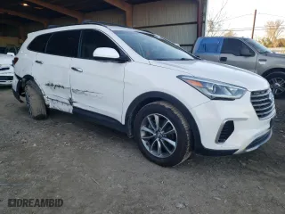 2019 Hyundai Santa Fe XL SE with VIN KM8SM4HF1KU309092, listed as a Copart auction lot 85128434 with 61,601 mi miles and Salvage Title. Bid and sale history available at carsss.com. Image 4.