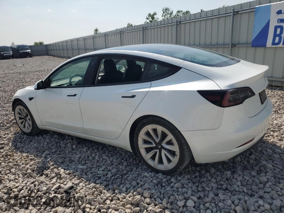 2023 Tesla Model 3 with VIN 5YJ3E1EA8PF449797, listed as a Copart auction lot 64601115 with 99,771 mi miles and Clean title. Bid and sale history available at DreamBid. Image 2.