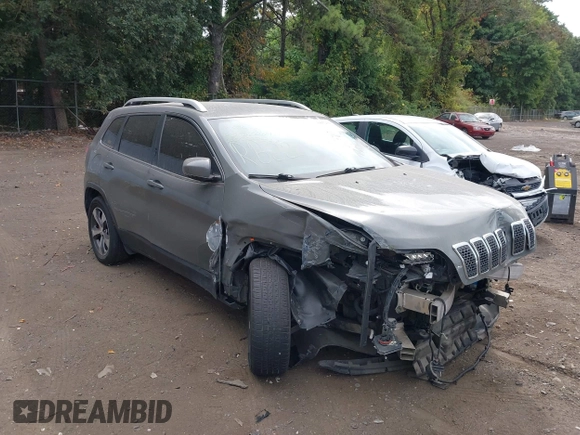 2020 Jeep Cherokee Limited with VIN 1C4PJMDX7LD520090, listed as a IAAI auction lot 40402264 with 120,395 mi miles and . Bid and sale history available at DreamBid. Image 1.