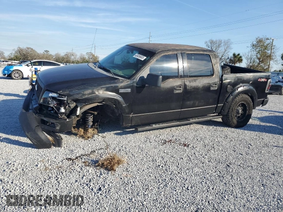 2004 Ford F-150 XLT with VIN 1FTPW14564KD48016, listed as a Copart auction lot 43456605 with 201,164 mi miles and Non Repairable. Bid and sale history available at carsss.com. Image 1.