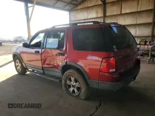 2003 Ford Explorer XLT z VIN 1FMZU63K53ZA20560, wystawiony jako Copart lot #87074084 z przebiegiem 198 276 mil mil oraz Szkoda całkowita • Salvage title. Historia ofert i sprzedaży dostępna na DreamBid. Obrazek 2.