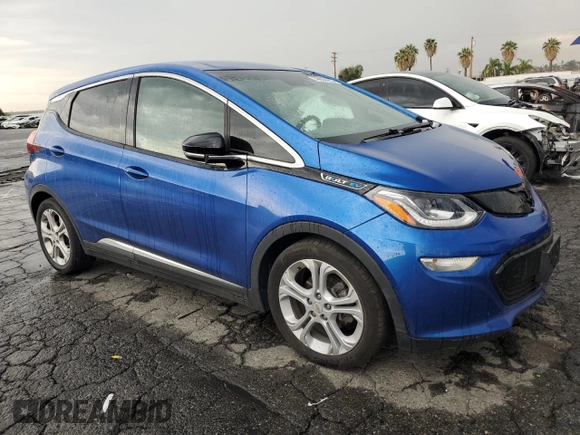 2019 Chevrolet Bolt EV LT with VIN 1G1FY6S08K4111029, listed as a Copart auction lot 59609955 with 97,312 mi miles and Clean title. Bid and sale history available at DreamBid. Image 4.