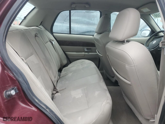 2007 Mercury Grand Marquis LS with VIN 2MEFM75V97X632663, listed as a Copart auction lot 73807104 with 82,217 mi miles and Non Repairable. Bid and sale history available at carsss.com. Image 10.