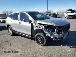 2024 GMC Terrain SLE with VIN 3GKALMEG2RL122288, listed as a Copart auction lot 49314065 with 17,338 mi miles and Salvage Title. Bid and sale history available at carsss.com. Image 4.
