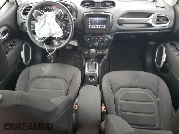 2021 Jeep Renegade Latitude z VIN ZACNJDBB4MPM51020, wystawiony jako Copart lot #84254714 z przebiegiem 87 555 mil mil oraz Szkoda całkowita • Salvage title. Historia ofert i sprzedaży dostępna na DreamBid. Obrazek 8.