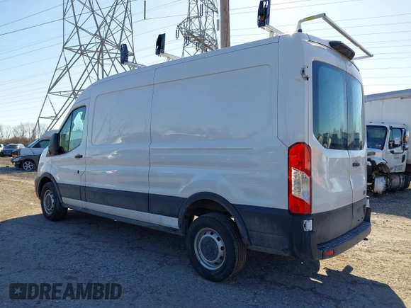 2021 Ford Transit Cargo with VIN 1FTBR1C80MKA48548, listed as a IAAI auction lot 41509103 with 87,523 mi miles and . Bid and sale history available at DreamBid. Image 3.