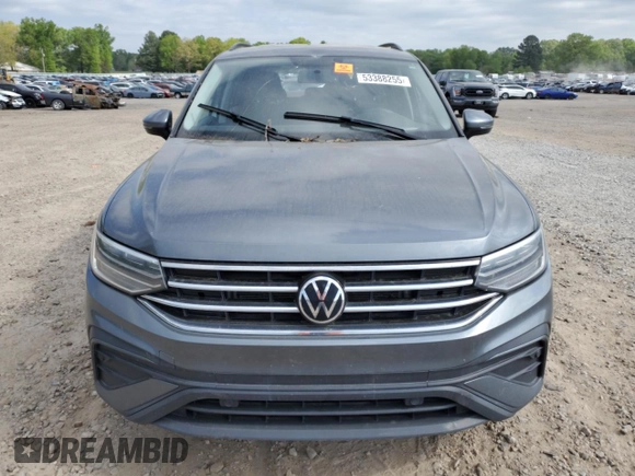 2022 Volkswagen Tiguan S z VIN 3VV1B7AX7NM119771, wystawiony jako Copart lot #53388255 z przebiegiem 50 757 mil mil oraz Szkoda całkowita • Salvage title. Historia ofert i sprzedaży dostępna na DreamBid. Obrazek 5.