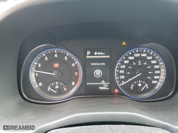 2022 Hyundai Kona Preferred with VIN KM8K22AB6NU810548, listed as a Copart auction lot 49666175 with 78,983 mi miles and Salvage Title. Bid and sale history available at carsss.com. Image 9.