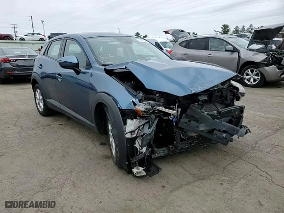 2020 Mazda CX-3 Sport with VIN JM1DKFB77L1469383, listed as a Copart auction lot 51670415 with 59,776 mi miles and Salvage Title. Bid and sale history available at carsss.com. Image 11.