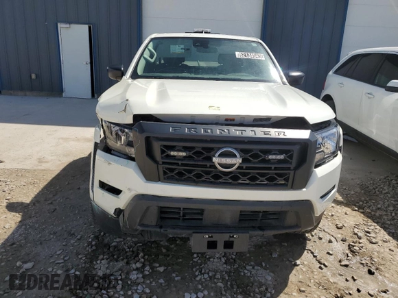 2024 Nissan Frontier S with VIN 1N6ED1CL9RN657883, listed as a Copart auction lot 52134545 with 7,602 mi miles and Clean title. Bid and sale history available at DreamBid. Image 5.