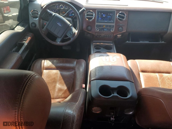 2012 Ford Super Duty F-250 SRW XL with VIN 1FT7W2BTXCEC81182, listed as a Copart auction lot 45674415 with 217,173 mi miles and Salvage Title. Bid and sale history available at carsss.com. Image 8.