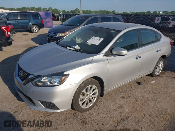 2018 Nissan Sentra SV with VIN 3N1AB7AP6JL643365, listed as a IAAI auction lot 42033621 with 113,297 mi miles. Bid and sale history available at carsss.com. Image 18.