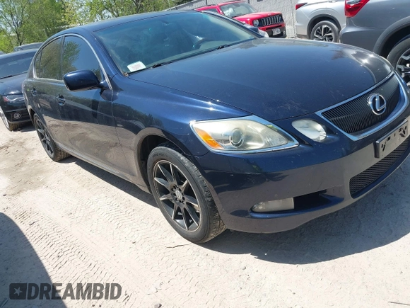 2006 Lexus GS 300 with VIN JTHCH96SX60018385, listed as a IAAI auction lot 42255642 with 155,552 mi miles and . Bid and sale history available at DreamBid. Image 1.
