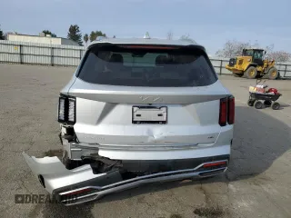 2023 Kia Sorento Hybrid EX with VIN KNDRHDLG7P5195401, listed as a Copart auction lot 87529505 with 18,225 mi miles and Salvage Title. Bid and sale history available at carsss.com. Image 6.