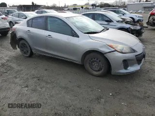 2013 Mazda 3 i Sport with VIN JM1BL1UP2D1782279, listed as a Copart auction lot 87005274 with 114,025 mi miles and Salvage title. Bid and sale history available at DreamBid. Image 4.