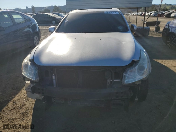 2008 Infiniti G35 Sedan x with VIN JNKBV61F68M266416, listed as a Copart auction lot 88134105 with 180,281 mi miles and Salvage Title. Bid and sale history available at carsss.com. Image 5.