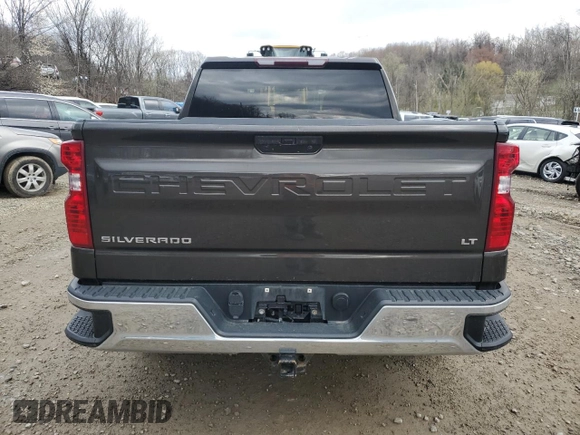 2021 Chevrolet Silverado 1500 LT with VIN 1GCUYDED6MZ135451, listed as a Copart auction lot 52053785 with 103,371 mi miles and Salvage Title. Bid and sale history available at carsss.com. Image 6.