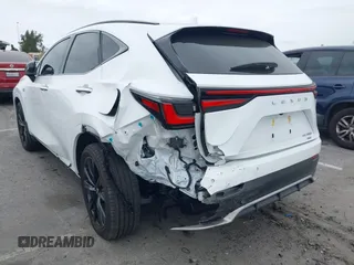 2025 Lexus NX with VIN 2T2KGCEZ4SC064091, listed as a IAAI auction lot 41882269 with 4,920 mi miles. Bid and sale history available at carsss.com. Image 6.