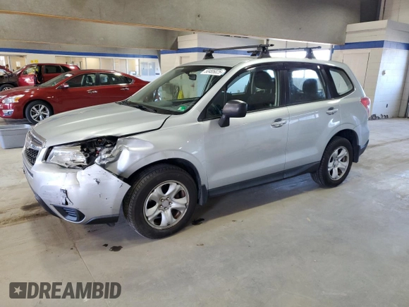 2014 Subaru Forester 2.5i with VIN JF2SJAAC3EG436653, listed as a Copart auction lot 50495025 with 97,048 mi miles and Clean Title. Bid and sale history available at carsss.com. Image 1.