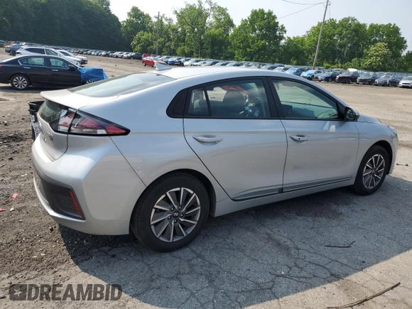 2021 Hyundai Ioniq SE z VIN KMHC75LJ9MU077177, wystawiony jako Copart lot #60105725 z przebiegiem 48 792 mil mil oraz Szkoda całkowita • Salvage title. Historia ofert i sprzedaży dostępna na DreamBid. Obrazek 3.