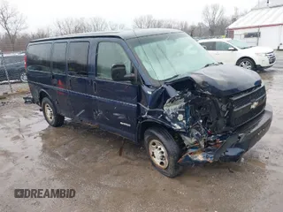 2006 Chevrolet Express Passenger with VIN 1GAHG35U361153432, listed as a IAAI auction lot 41593860 with 160,774 mi miles and . Bid and sale history available at DreamBid. Image 1.
