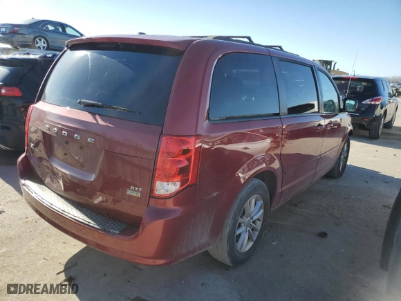 2015 Dodge Grand Caravan SXT with VIN 2C4RDGCG7FR640024, listed as a Copart auction lot 85129894 with 184,963 mi miles and Salvage Title. Bid and sale history available at carsss.com. Image 3.