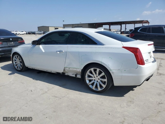 2015 Cadillac ATS Coupe Standard RWD with VIN 1G6AA1RX4F0115963, listed as a Copart auction lot 47489385 with 173,618 mi miles and Salvage Title. Bid and sale history available at carsss.com. Image 2.
