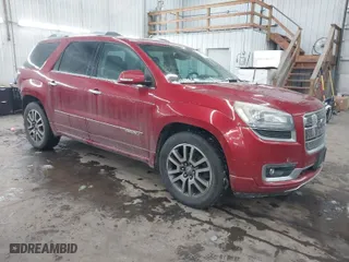 2014 GMC Acadia Denali with VIN 1GKKVTKD5EJ275431, listed as a IAAI auction lot 41564082 with 89,393 mi miles. Bid and sale history available at carsss.com. Image 1.