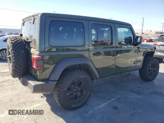2021 Jeep Wrangler Unlimited Freedom z VIN 1C4HJXDG7MW576977, wystawiony jako Copart lot #80878384 z przebiegiem 19 793 mil mil oraz Szkoda całkowita • Salvage title. Historia ofert i sprzedaży dostępna na DreamBid. Obrazek 3.