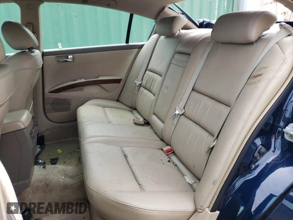 2005 Nissan Maxima 3.5 SL with VIN 1N4BA41E95C857811, listed as a Copart auction lot 54558844 with 0 mi miles and Salvage Title. Bid and sale history available at carsss.com. Image 11.