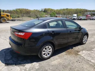 2015 Kia Rio LX with VIN KNADM4A35F6457041, listed as a Copart auction lot 54929285 with 183,431 mi miles and Clean Title. Bid and sale history available at carsss.com. Image 3.